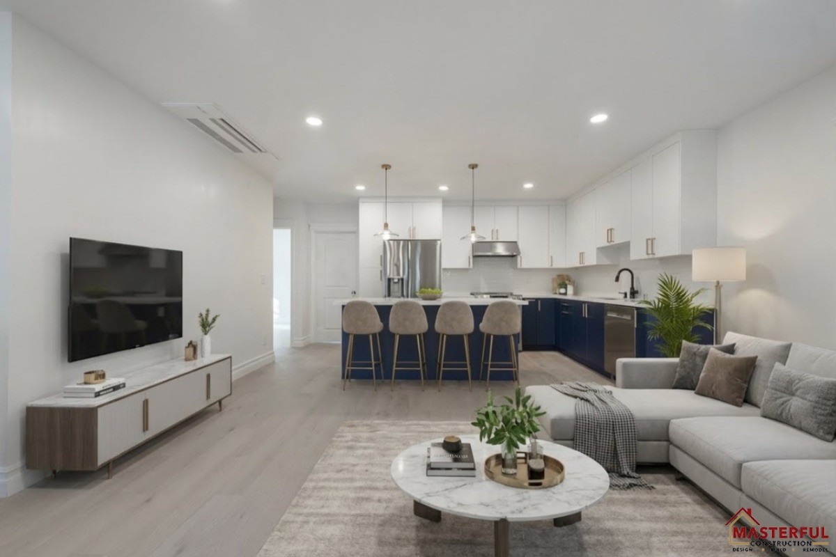 Masterful Construction Inc. 13-8 Redwood City Addition and Interior Remodel  