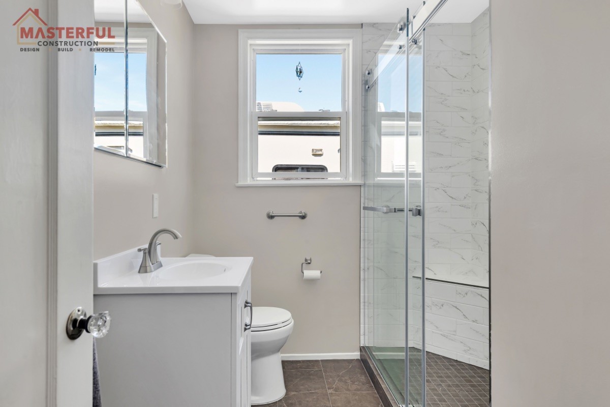 Masterful Construction Inc. 2-11 Crystal Springs Bathroom Remodel  