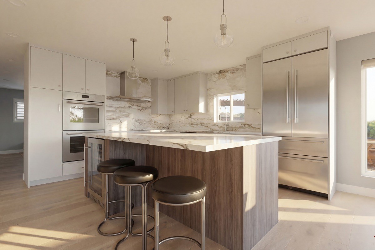 Masterful Construction Inc. 4-16 Montecito Whole Home Remodel  