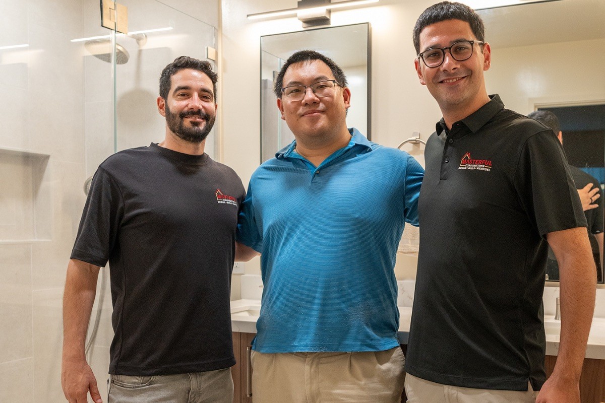 Masterful Construction Inc. 5-7 Adelaide Belmont Bathroom Renovation  