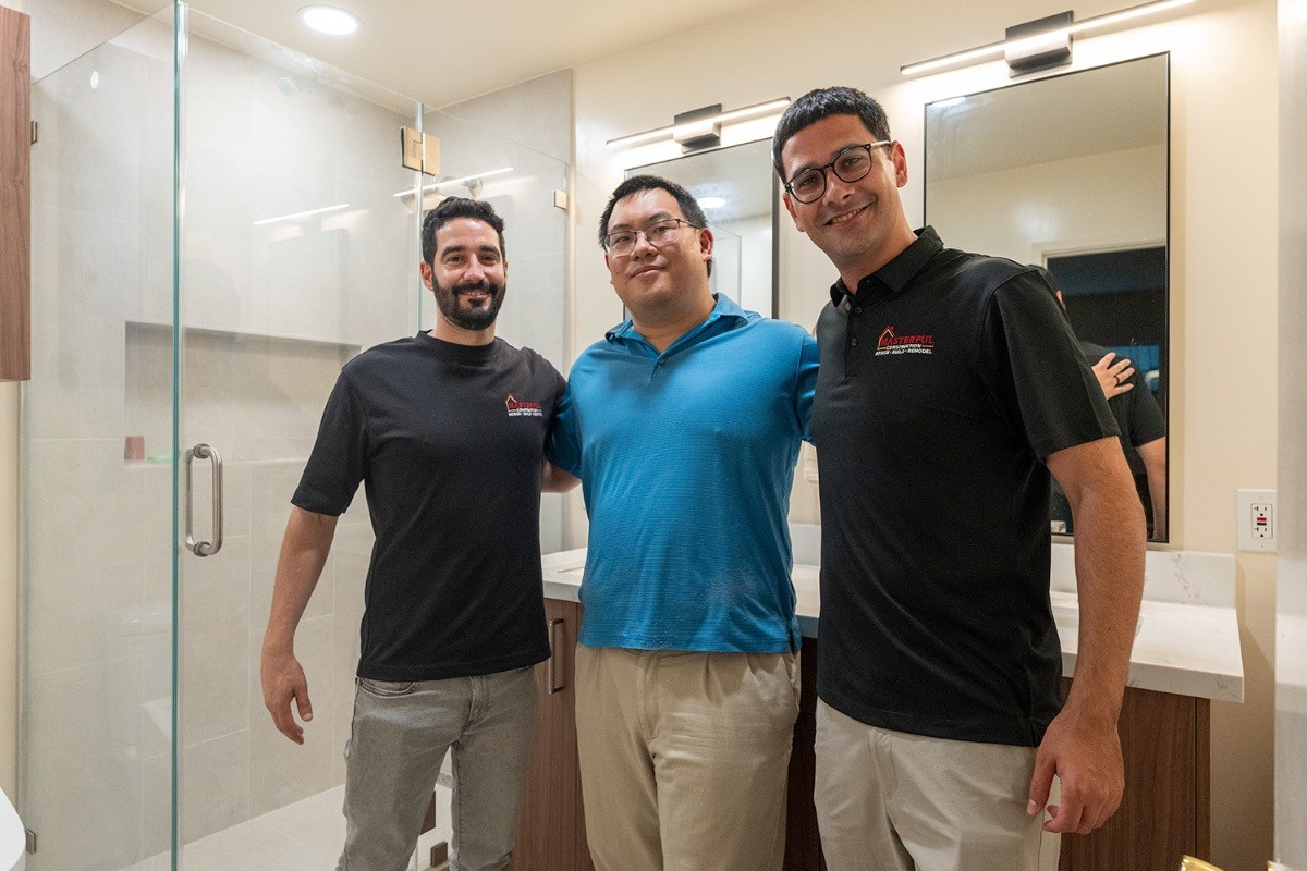 Masterful Construction Inc. 6-7 Adelaide Belmont Bathroom Renovation  