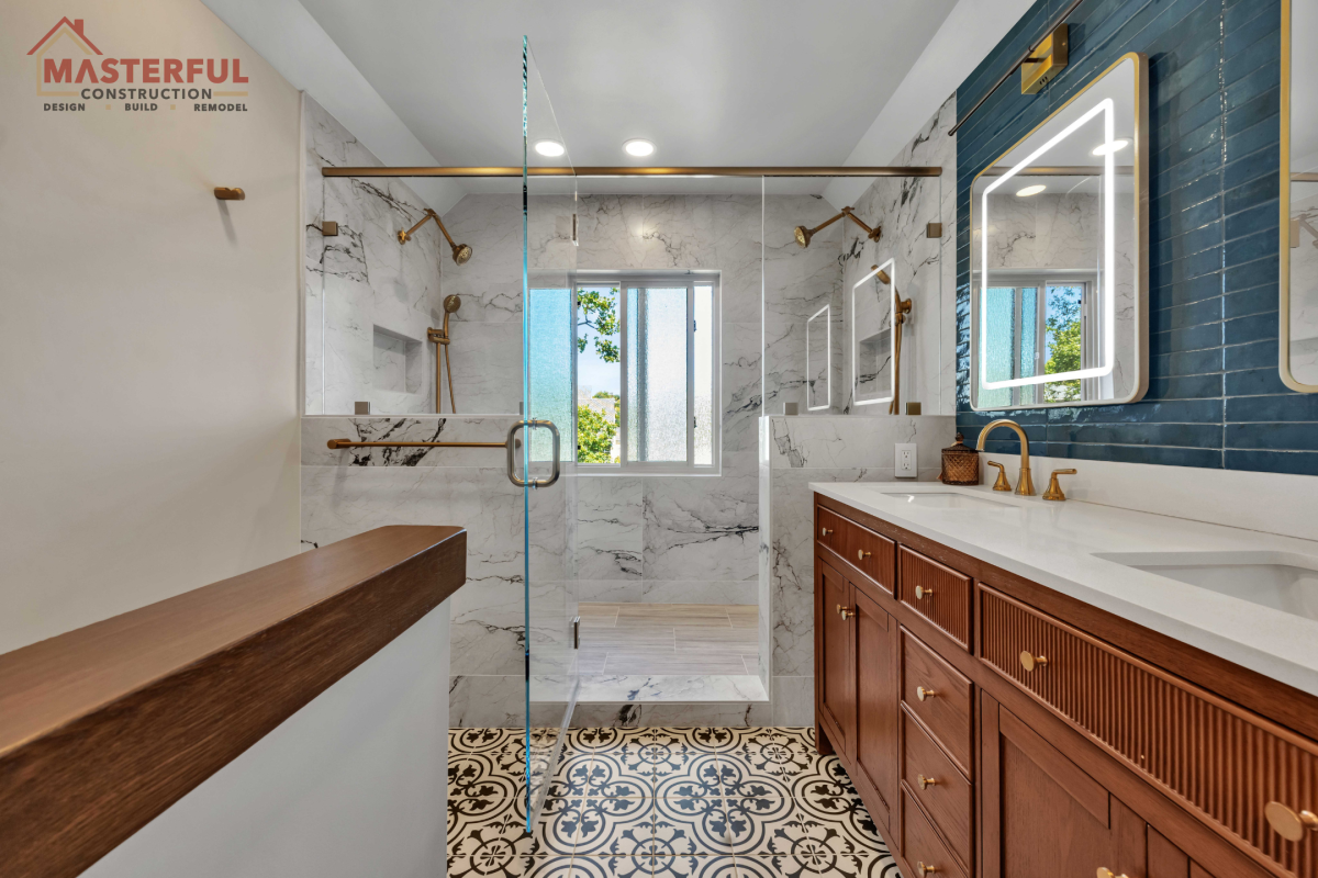 Masterful Construction Inc. 15 Luxury Upstairs Suite Transformation in San Mateo  
