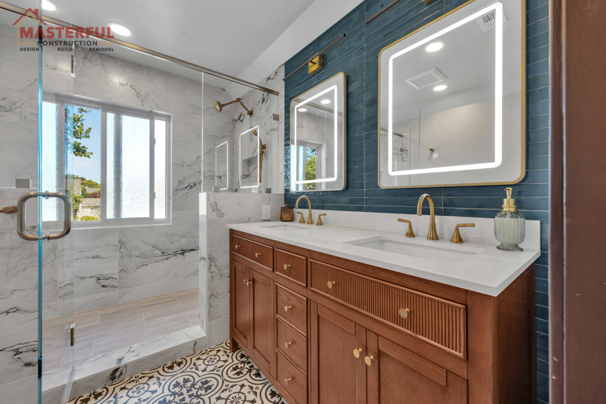 Masterful Construction Inc. 16 Luxury Upstairs Suite Transformation in San Mateo  