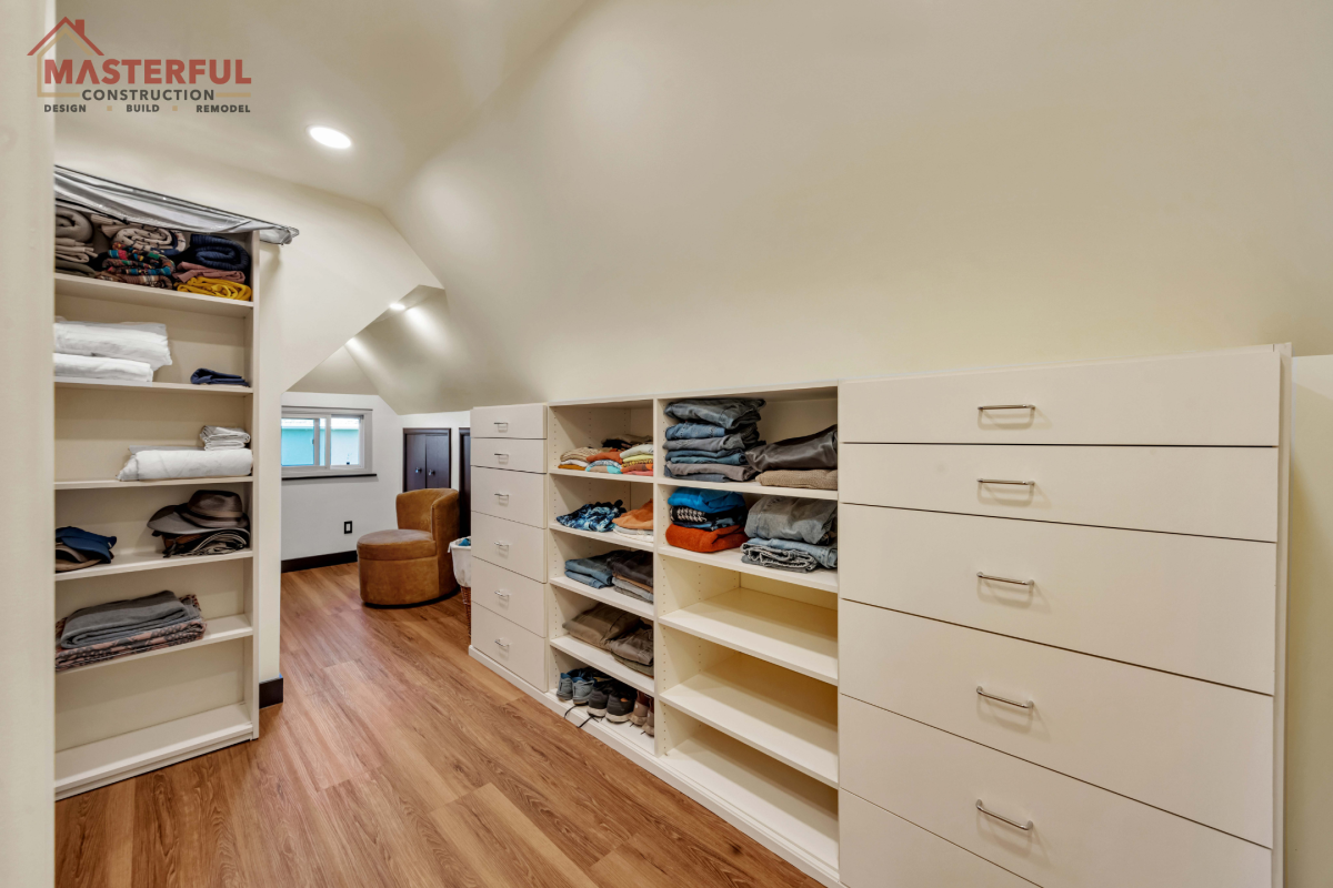 Masterful Construction Inc. 17 Luxury Upstairs Suite Transformation in San Mateo  