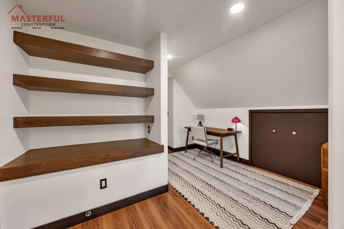 Masterful Construction Inc. 18 Luxury Upstairs Suite Transformation in San Mateo  