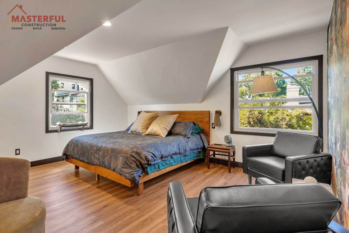 Masterful Construction Inc. 27 Luxury Upstairs Suite Transformation in San Mateo  