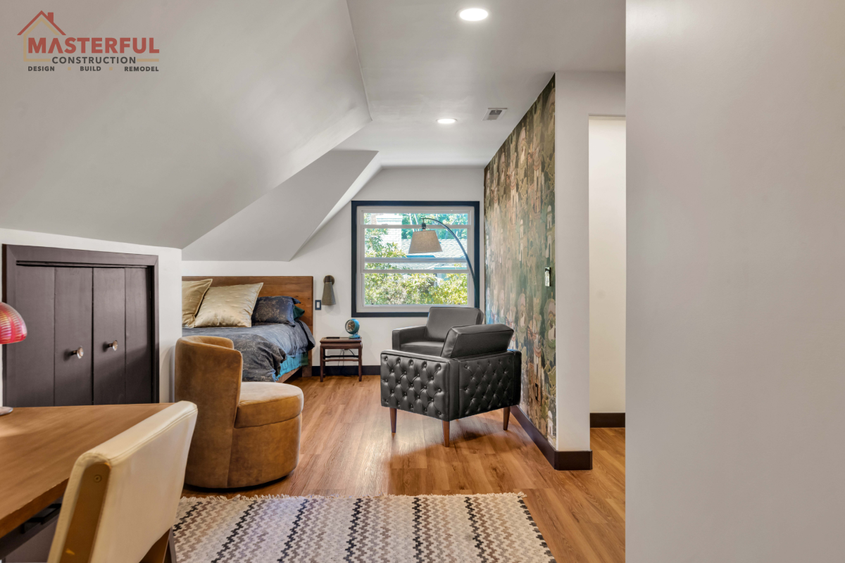 Masterful Construction Inc. 28 Luxury Upstairs Suite Transformation in San Mateo  