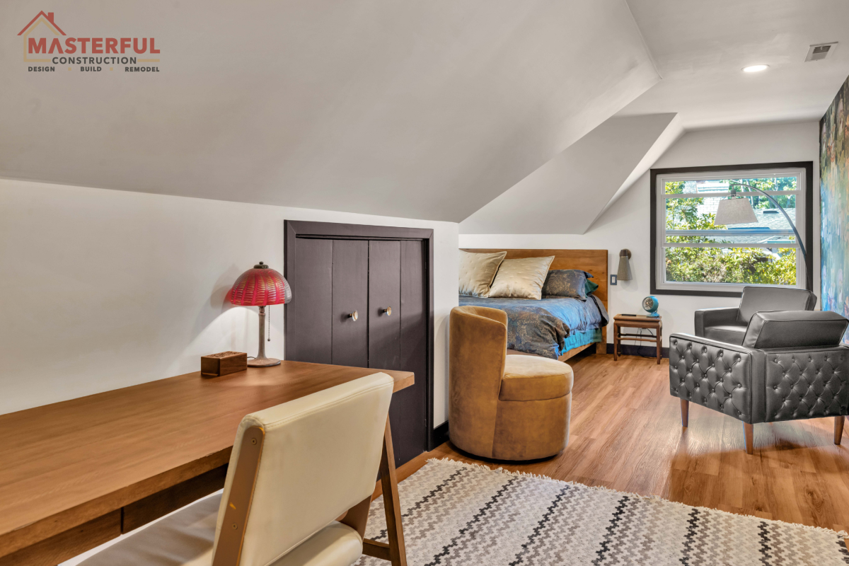 Masterful Construction Inc. 29 Luxury Upstairs Suite Transformation in San Mateo  