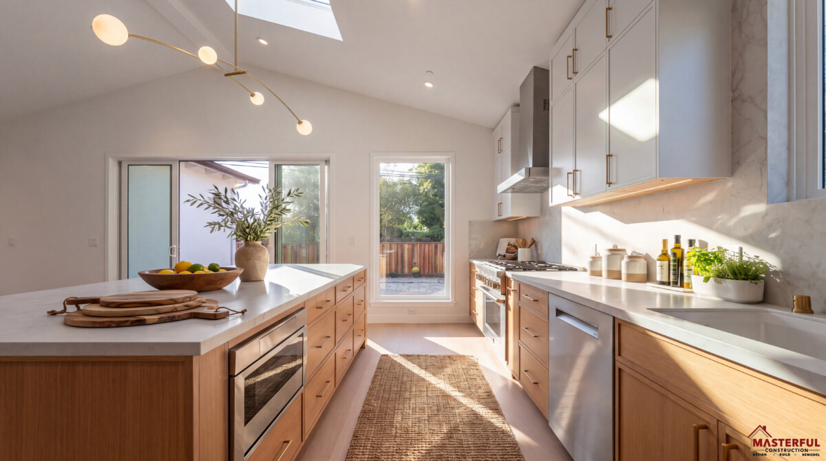 Masterful Construction Inc. 2 San Mateo Entire Home Remodel + 760 Sqft Custom Addition
